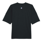 "SEASON ONE" Black Oversized Tee