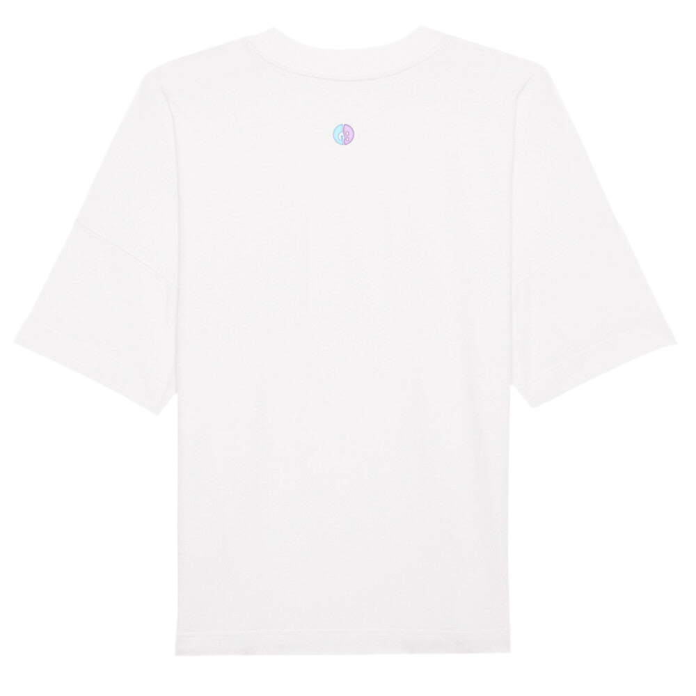 "SEASON ONE" White Oversized Tee