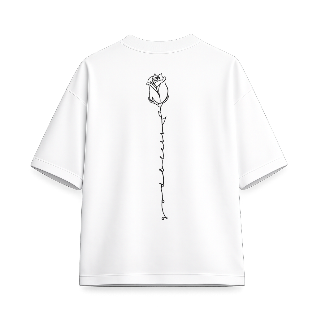 rose - Oversized Tee