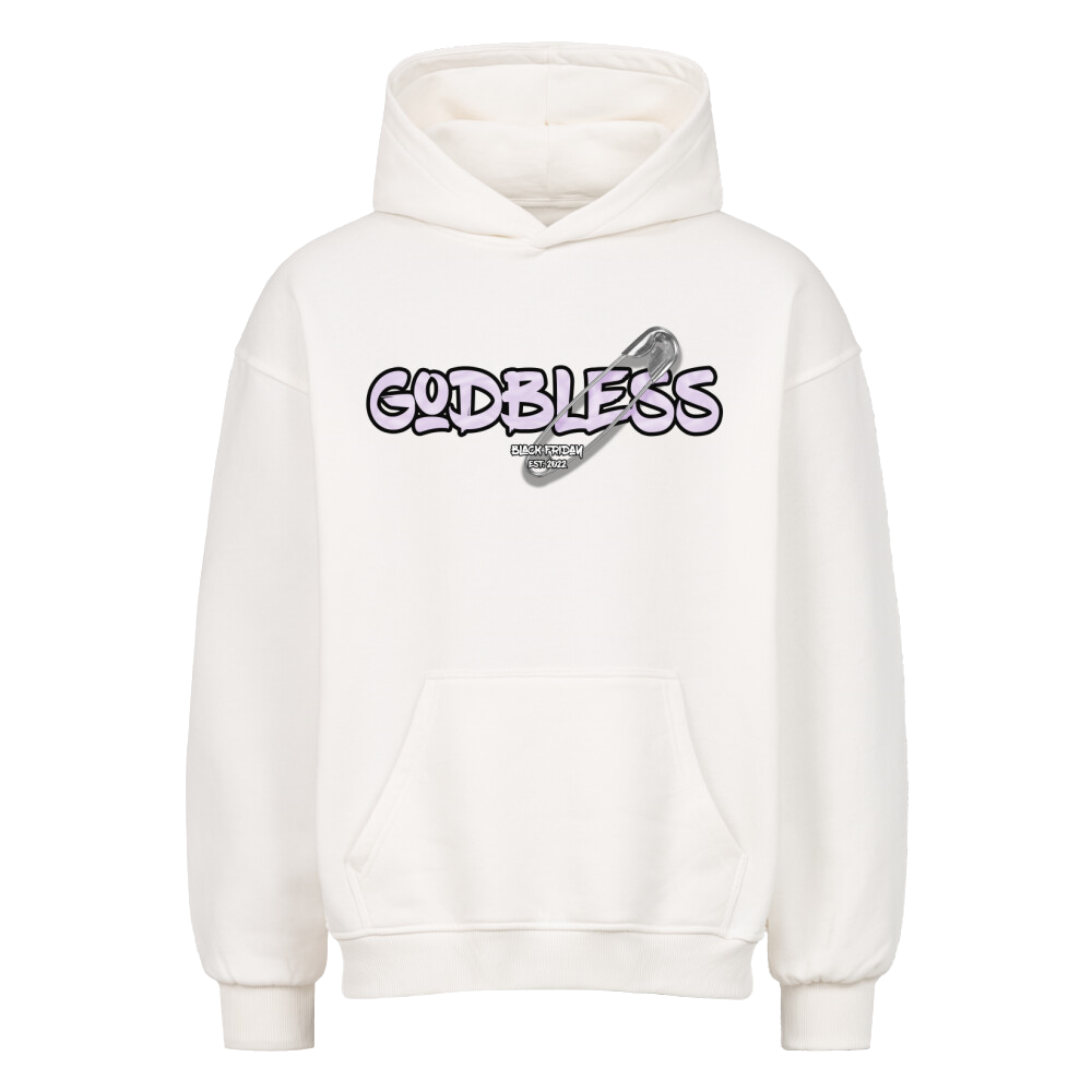 BLACK FRIDAY 24' "safety pin" Oversized Hoodie