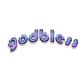 godbless LOGO Sticker